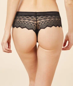 Tanga En Dentelle -Luxe Lingerie Soldes 653841405 c