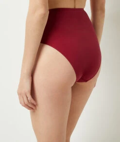 Culotte Bikini Taille Haute Effet Ventre Plat Bas De Maillot -Luxe Lingerie Soldes 653881375 6