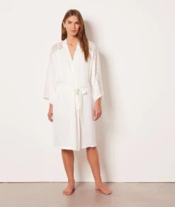 Déshabillé Détails Broderie Anglaise 6 Déshabillé Détails Broderie Anglaise -Luxe Lingerie Soldes 653890301 6