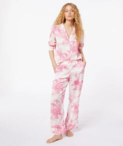 Chemise De Pyjama Imprimée -Luxe Lingerie Soldes 653892739 6