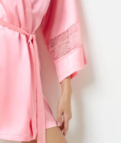 Déshabillé Satiné -Luxe Lingerie Soldes 653895071 b