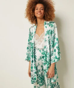 Déshabillé Fleuri 7 Déshabillé Fleuri -Luxe Lingerie Soldes 653895546 6