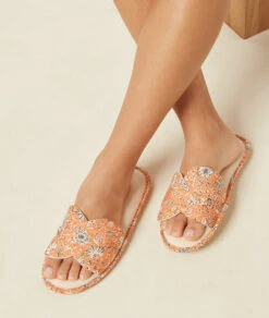 Chaussons Mules Ouvertes