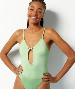 Maillot De Bain 1 Pièce Détails Bijou -Luxe Lingerie Soldes 653918147 6