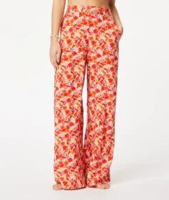 Pantalon Fluide Imprimé 7 Pantalon Fluide Imprimé -Luxe Lingerie Soldes 653929190 6