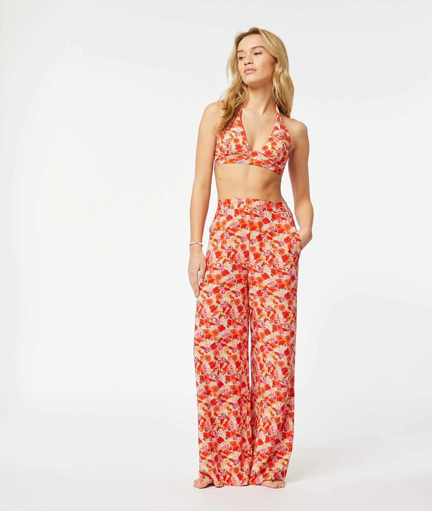 Pantalon Fluide Imprimé 1 Pantalon Fluide Imprimé