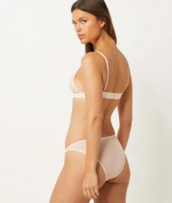 Culotte En Tulle Brodé -Luxe Lingerie Soldes 653935694 a