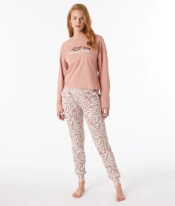 T-shirt Manches Longues Imprimé 100% Coton Biologique 7 T-shirt Manches Longues Imprimé 100% Coton Biologique -Luxe Lingerie Soldes 653935776 6