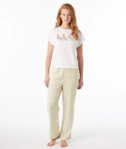 Pantalon De Pyjama Imprimée 7 Pantalon De Pyjama Imprimée -Luxe Lingerie Soldes 653937341 6