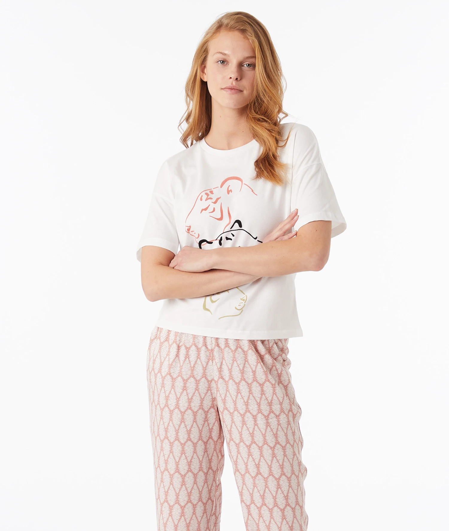 Pantalon De Pyjama Imprimé 5 Pantalon De Pyjama Imprimé - Image 5