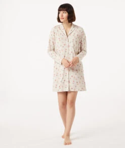 Chemise De Nuit à Boutonner -Luxe Lingerie Soldes 653937583 6