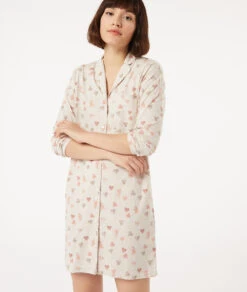 Chemise De Nuit à Boutonner -Luxe Lingerie Soldes 653937583 c
