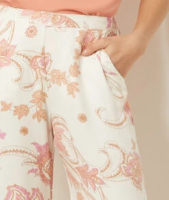 Pantalon De Pyjama Fleuri -Luxe Lingerie Soldes 653942661 b