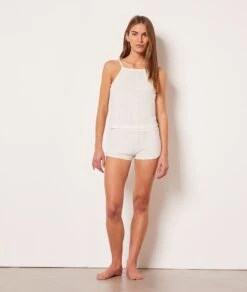 Short De Pyjama En Coton 7 Short De Pyjama En Coton -Luxe Lingerie Soldes 653948280 6