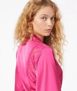 Déshabillé Détails Dentelle -Luxe Lingerie Soldes 653957072 c