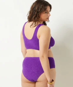 Brassière En Matière Extensible Haut De Maillot -Luxe Lingerie Soldes 653987413 c