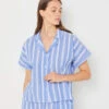 Chemise De Pyjama Manches Courtes