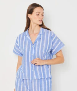 Chemise De Pyjama Manches Courtes