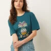 T-shirt Imprimé Ananas