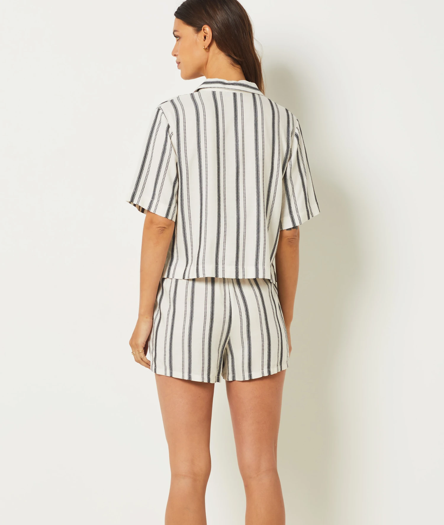 Short De Pyjama Rayé 2 Short De Pyjama Rayé - Image 2