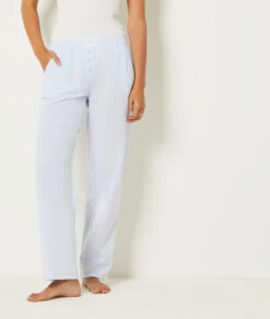 Pantalon De Pyjama En Coton Mélangé -Luxe Lingerie Soldes 654067920 6