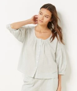 Chemise De Pyjama 100% Coton 8 Chemise De Pyjama 100% Coton -Luxe Lingerie Soldes 654068780 b