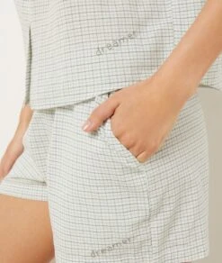 Short De Pyjama 100% Coton -Luxe Lingerie Soldes 654068980 b