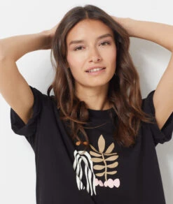 Chemise De Nuit 100% Coton -Luxe Lingerie Soldes 654069805 b