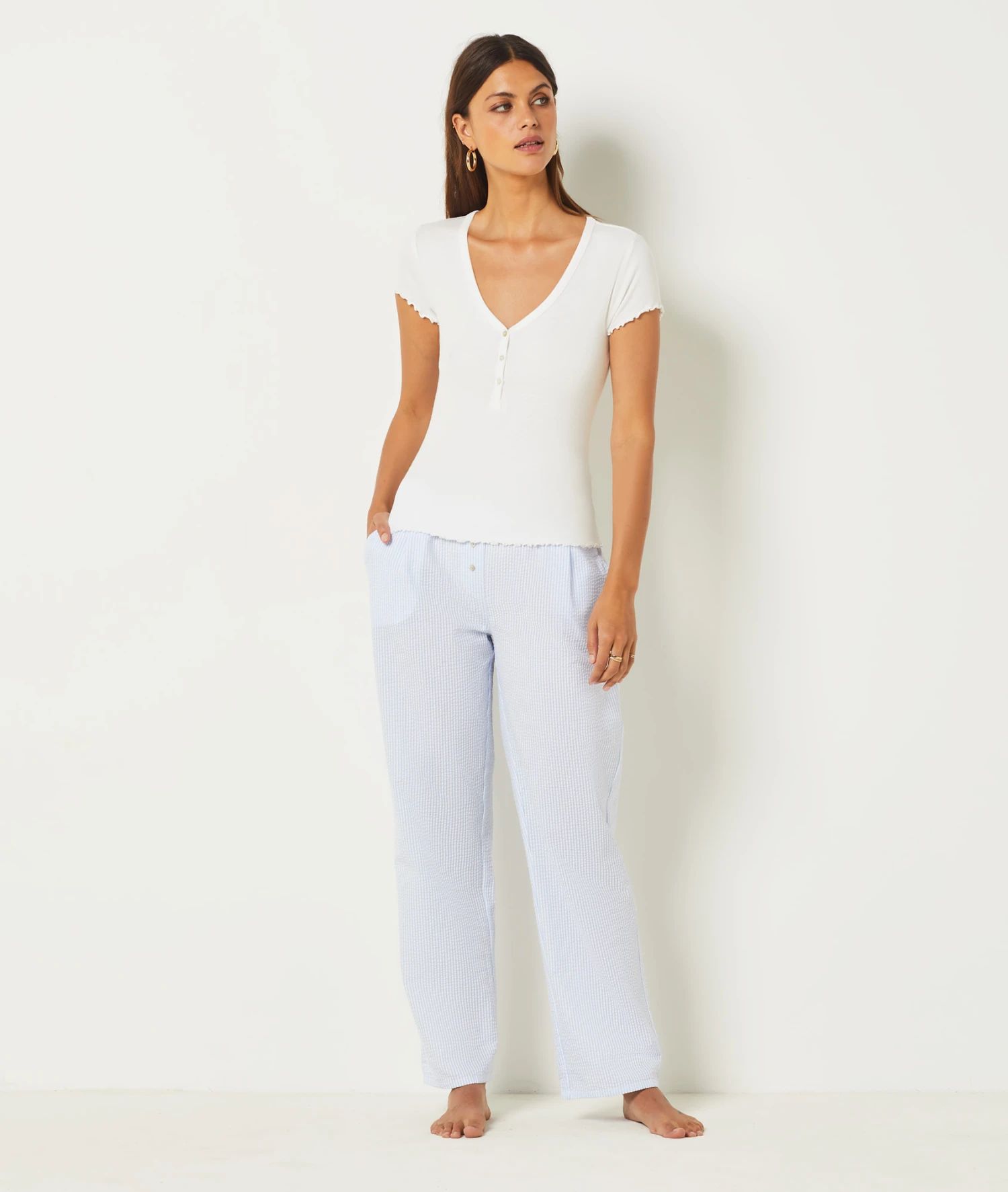 T-shirt Côtelé 3 T-shirt Côtelé - Image 3