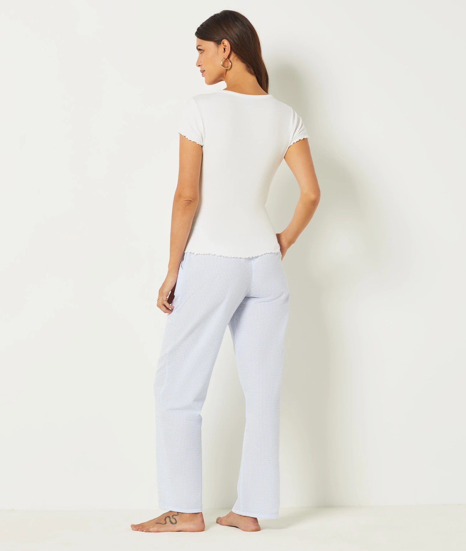 T-shirt Côtelé 2 T-shirt Côtelé - Image 2