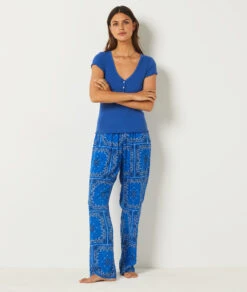 T-shirt Cotelé 7 T-shirt Cotelé -Luxe Lingerie Soldes 654070123 6