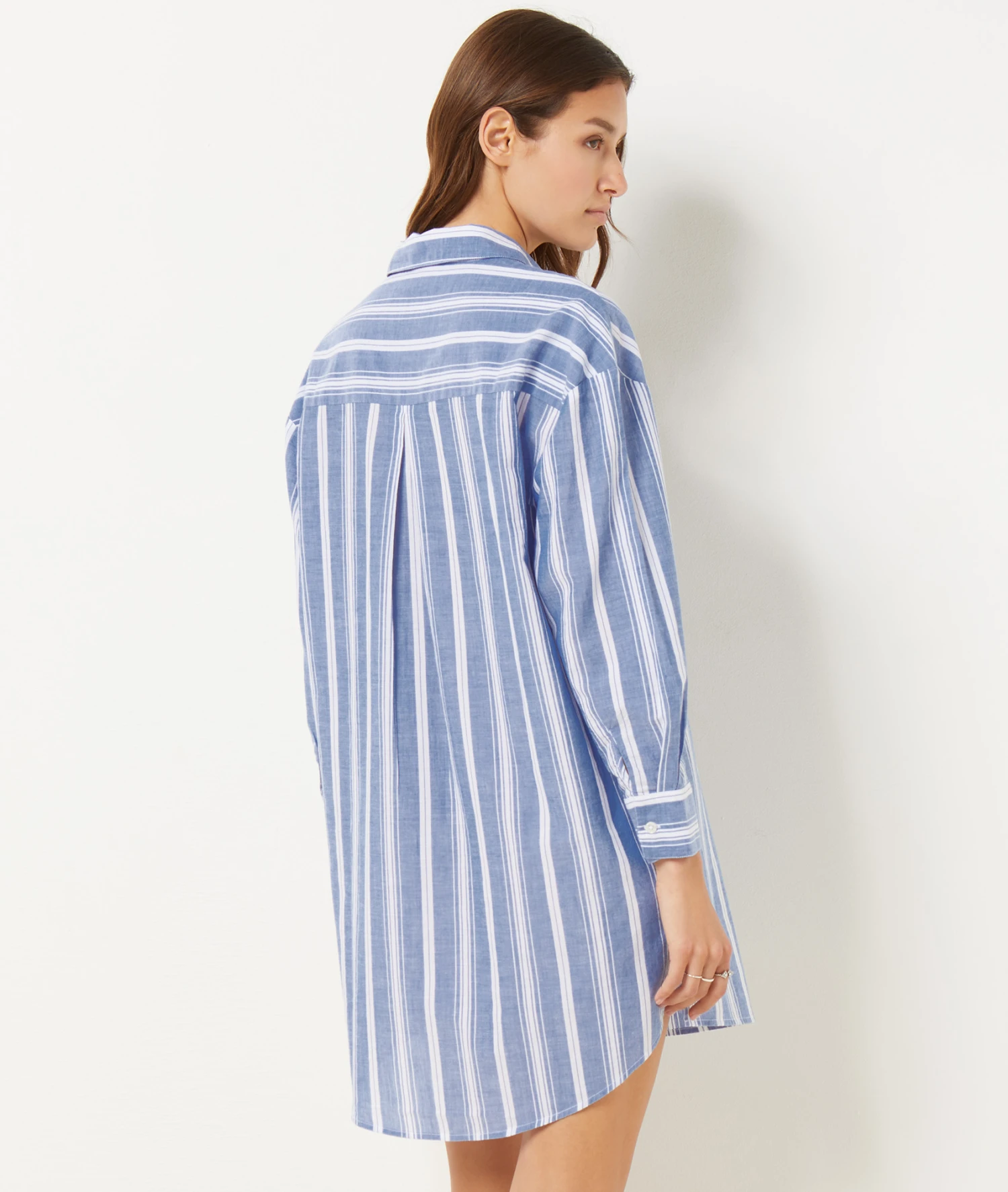 Chemise De Nuit 100% Coton 2 Chemise De Nuit 100% Coton - Image 2