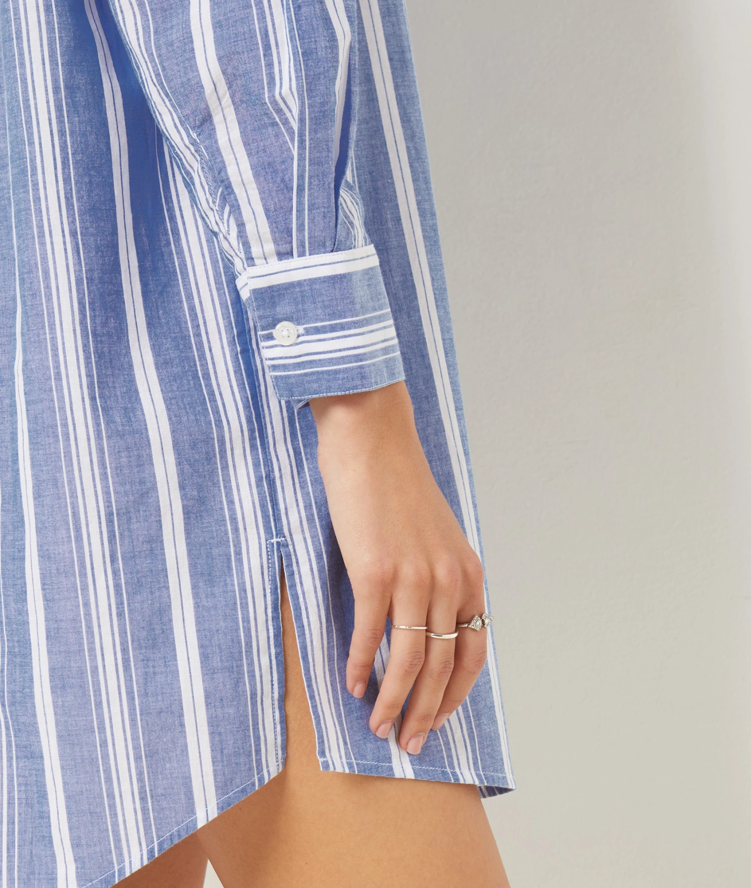 Chemise De Nuit 100% Coton 4 Chemise De Nuit 100% Coton - Image 4