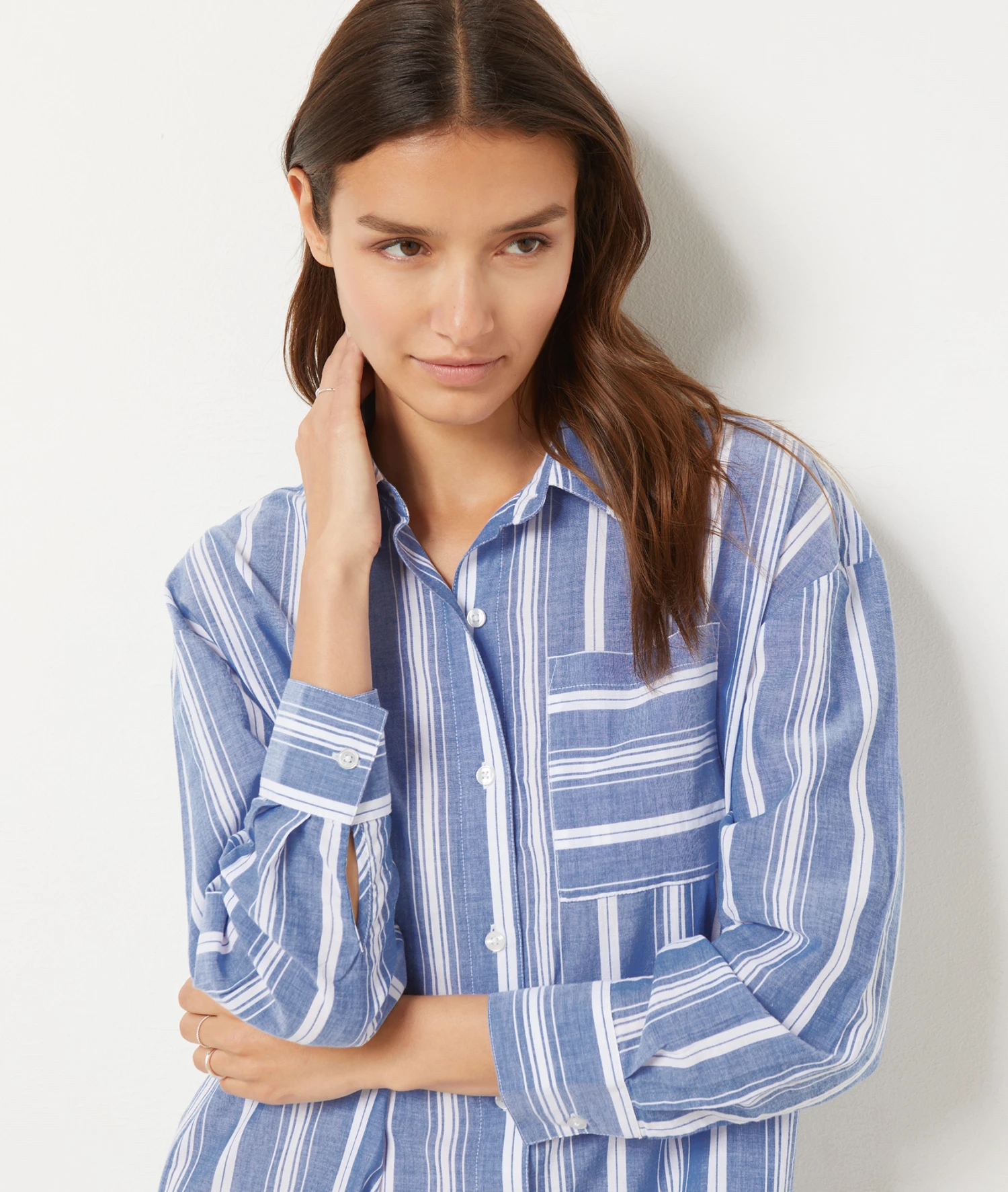 Chemise De Nuit 100% Coton 5 Chemise De Nuit 100% Coton - Image 5