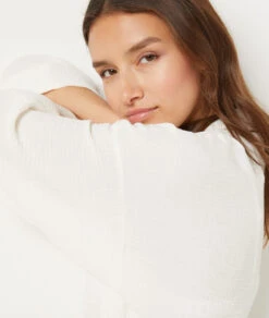 Déshabillé Uni 100% Coton -Luxe Lingerie Soldes 654070880 b