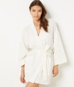 Déshabillé Uni 100% Coton