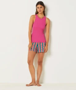 Débardeur De Pyjama Dos Nageur -Luxe Lingerie Soldes 654070971 6