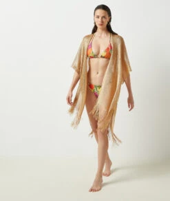 Kimono De Plage Transparent -Luxe Lingerie Soldes 654071390 6