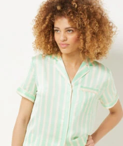 Chemise De Pyjama Rayée