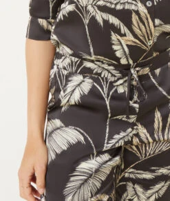 Pantalon De Pyjama Satiné Imprimé Coupe Droite 8 Pantalon De Pyjama Satiné Imprimé Coupe Droite -Luxe Lingerie Soldes 654083705 b