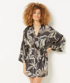 Déshabillé Satiné Imprimé