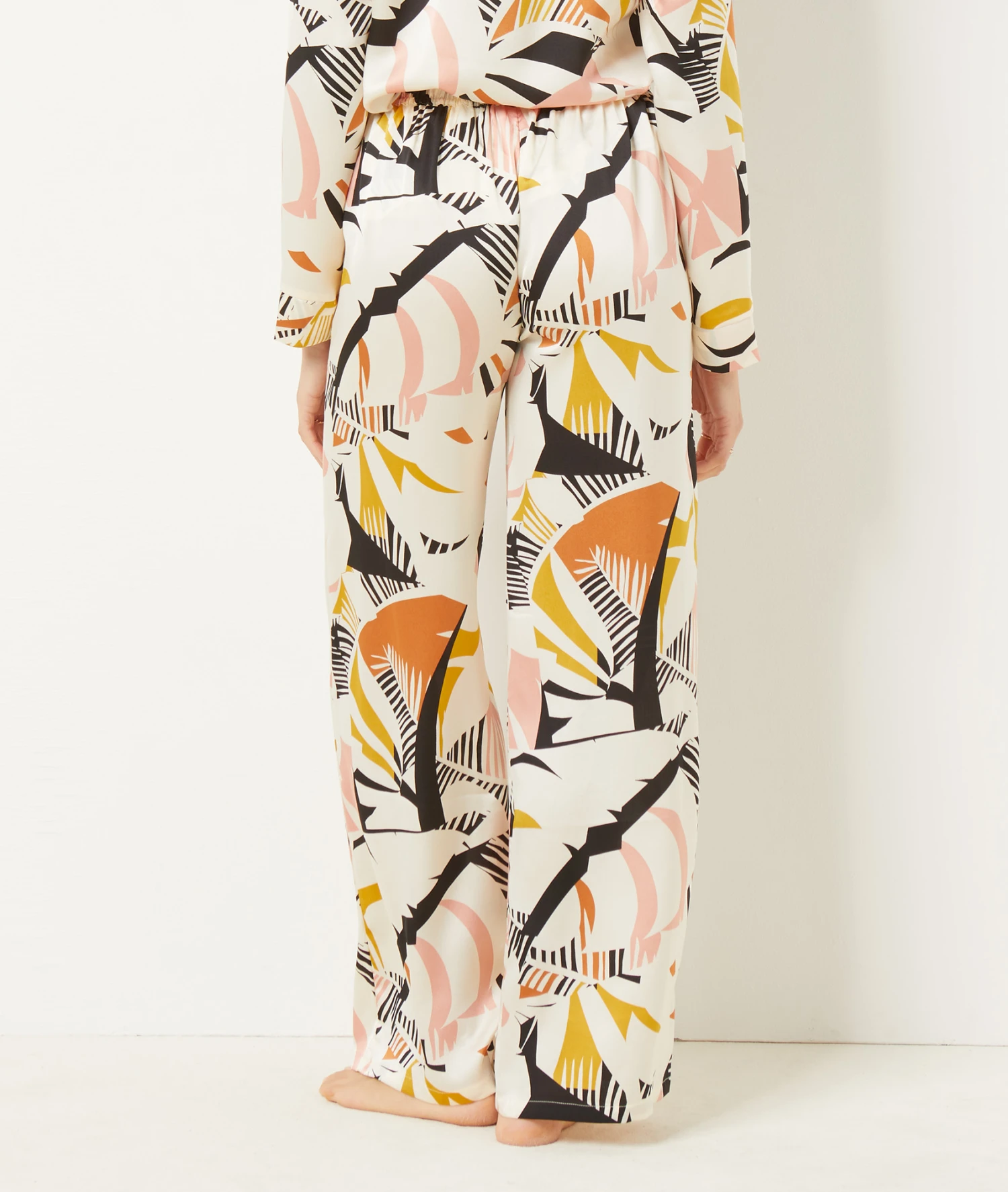 Pantalon De Pyjama Coupe Evasée 2 Pantalon De Pyjama Coupe Evasée - Image 2