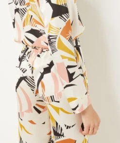 Pantalon De Pyjama Coupe Evasée 8 Pantalon De Pyjama Coupe Evasée -Luxe Lingerie Soldes 654089590 b